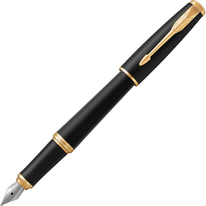 Ручка перьевая PARKER URBAN CORE MUTED BLACK GT, F CW1931593